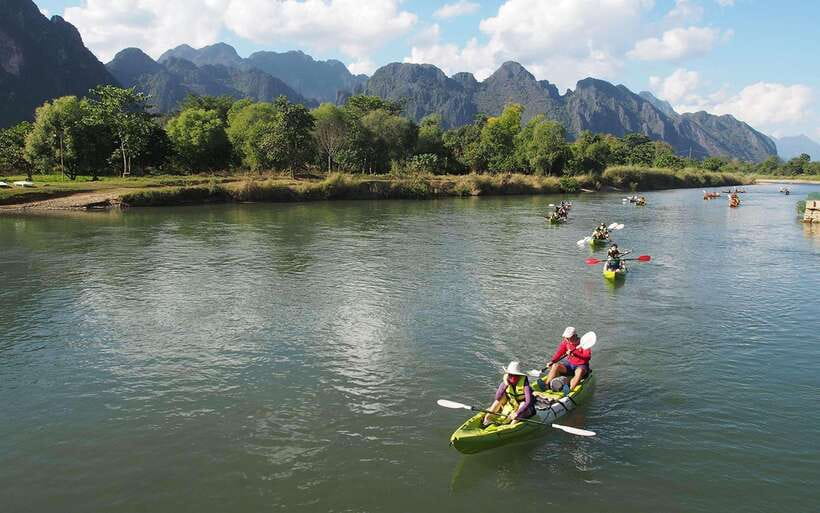 Vangvieng a beauty and incredible things to do. - Why Vang Vieng works so well for an active day