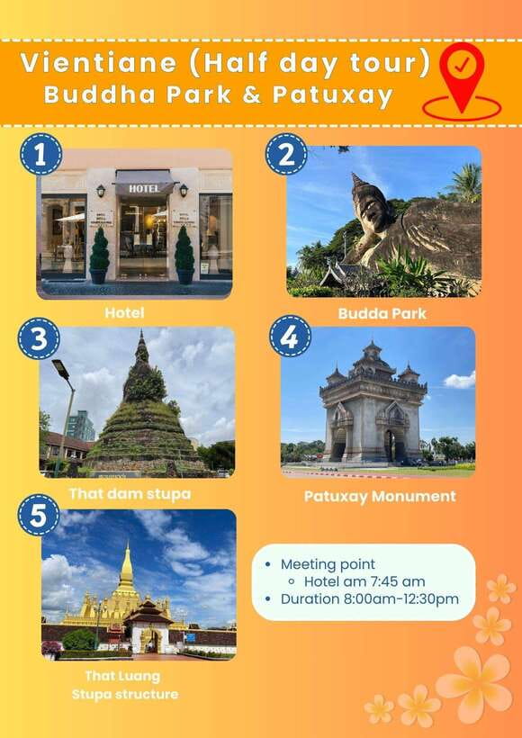 Vientiane: Half-Day City Tour with Patuxai and Buddha Park - Who should book this Vientiane experience?