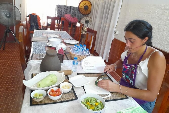 Vientiane Private Lao Cooking Class with Market Tour and Lunch - Entering Madam Phasouk Cooking house